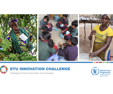 Centro de Excelência do WFP lança o primeiro desafio de inovação com DTU Skylab Foodlab