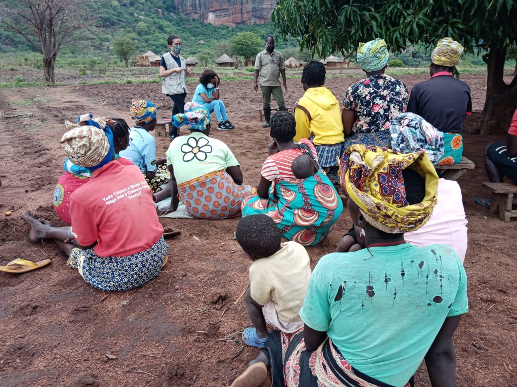 Field visit to Barue (Manica province) in January 2021. Foto: WFP