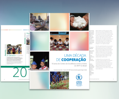 Livro celebra os 10 anos do Centro de Excelência contra a Fome do WFP no Brasil