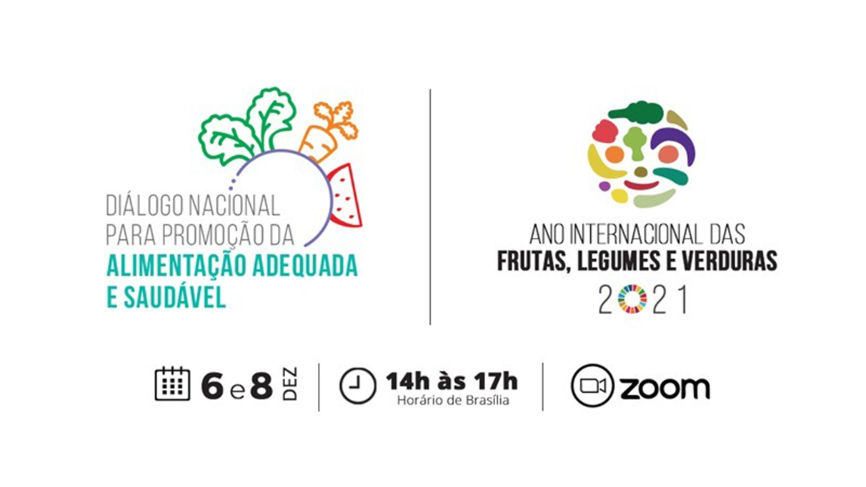Anote na agenda: Diálogo Nacional do Ano Internacional das Frutas, Legumes e Verduras 