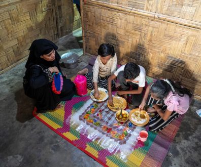 WFP is facing severe funding shortfalls that put food assistance for over 1 million Rohingya refugees at risk, with food rations set to be significantly reduced starting in April 2025 without immediate support. The potential cuts come at a time when malnutrition is already above emergency levels amidst a worsening security situation in the camps. Another round of cuts would not only deepen hunger and malnutrition but also expose families to protection and security risks, particularly for women and girls. US$81 million is urgently needed to sustain full rations through December 2025. Out of which US$15 million is needed to avoid ration cuts in April.