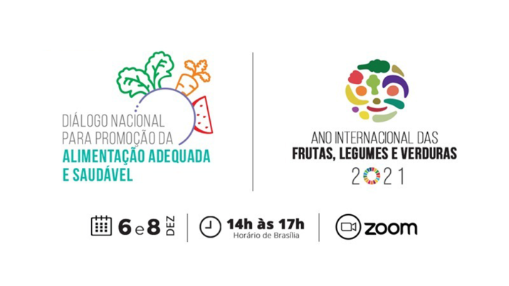 Anote na agenda: Diálogo Nacional do Ano Internacional das Frutas, Legumes e Verduras