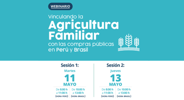 Anote na agenda: seminário discute compras locais para alimentação escolar no Brasil e no Peru